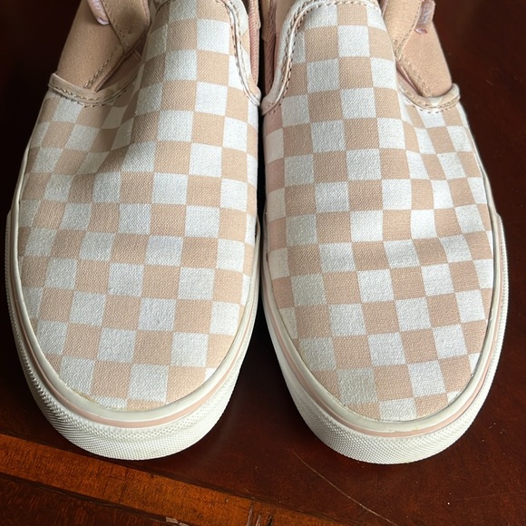 Vans Asher Checkerboard Sepia Rose Women’s size 9.5. Like New used condition. - Picture 9 of 10